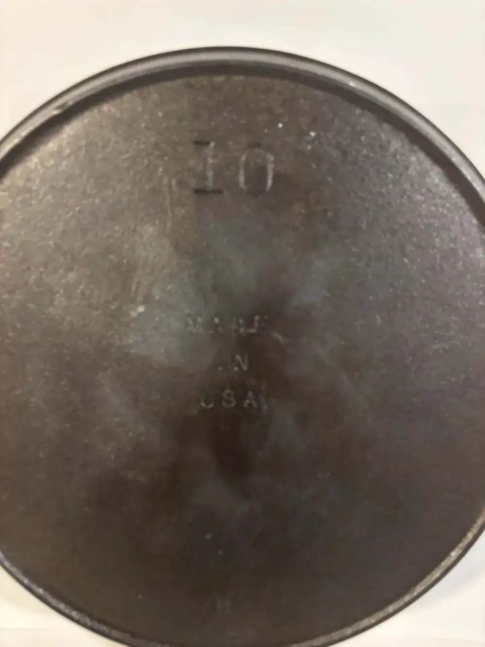 Wagner Cast Iron Griddle Pan No. 10 Made in USA
